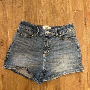 Abercrombie Kids Blue Mom Jean Shorts